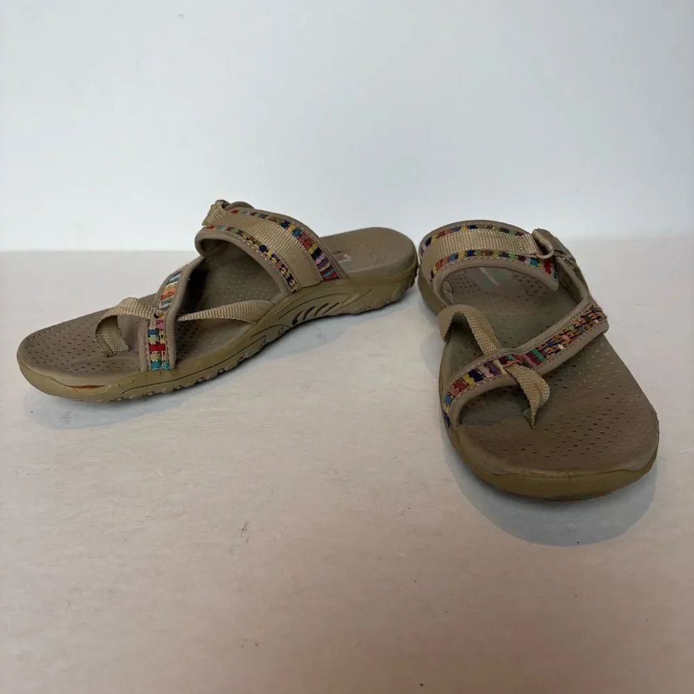 Skechers Women's Tan/Multi Sandals Size 10